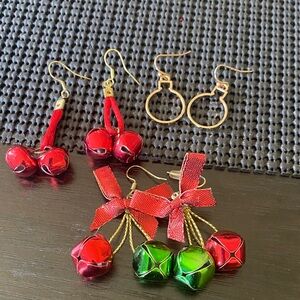 Christmas earrings